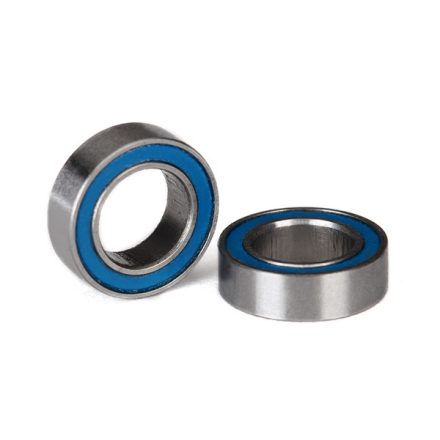 Traxxas Ball bearings, blue rubber sealed (6x10x3mm) (2)