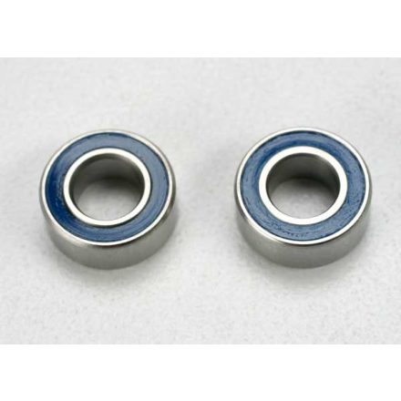 Traxxas  Ball bearings, blue rubber sealed (5x10x4mm) (2)