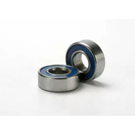 Traxxas Ball bearings, blue rubber sealed (5x11x4mm) (2)