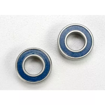 Traxxas Ball bearings, blue rubber sealed (6x12x4mm) (2)