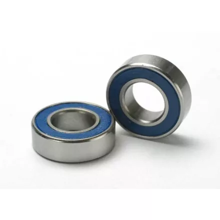 Traxxas Ball bearings, blue rubber sealed (8x16x5mm) (2)