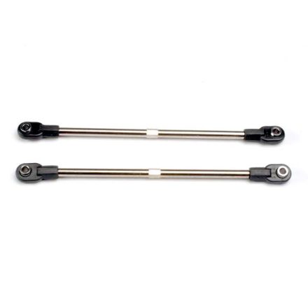 Traxxas Turnbuckles, 106mm (front tie rods) (2) (includes installed rod ends and hollow ball connectors)
