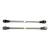 Traxxas Turnbuckles, 106mm (front tie rods) (2) (includes installed rod ends and hollow ball connectors)