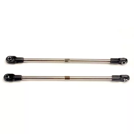 Traxxas Turnbuckles, 116mm (rear toe control links) (2) (includes installed rod ends and hollow ball connectors)