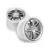 Traxxas Wheels, SS (split spoke) 3.8" (satin) (2) (fits Revo®/Maxx® series)