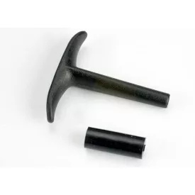   Traxxas Pull handle, recoil starter/ shock absorber (TRX® 2.5, 2.5R)