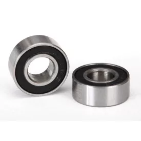 Traxxas Ball bearings, black rubber sealed (6x13x5mm) (2)