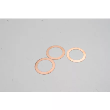 Traxxas Gaskets, cooling head: 0.20, 0.30, 0.40mm (1 each) (0.30mm stock) (TRX® 3.3)