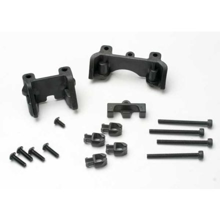 Traxxas Shock mounts (front & rear)/ wire clip (1)/ chassis wire clips (4)/ 3x32mm CS (4)/ 3x6mm BCS (1)