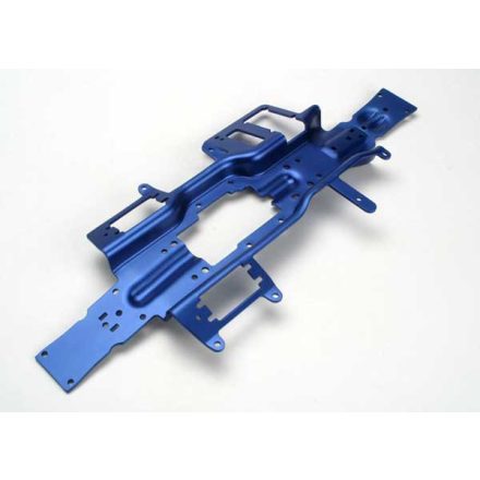 Traxxas Chassis, Revo® (3mm 6061-T6 aluminum) (anodized blue)