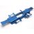 Traxxas Chassis, Revo® 3.3 (extended 30mm) (3mm 6061-T6 aluminum) (anodized blue)