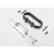 Traxxas Bumper, rear (chrome)/ bumper mount, rear/ 4x10mm BCS (2)/ 3x25mm BCS (2)