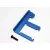 Traxxas Chassis brace, Revo® (3mm 6061-T6 aluminum) (blue-anodized)/ 4x16mm BCS
