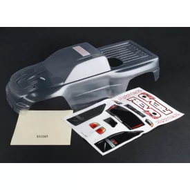   Traxxas Body, Revo® 3.3 (clear, requires painting)/ window, lights, grille decal sheet