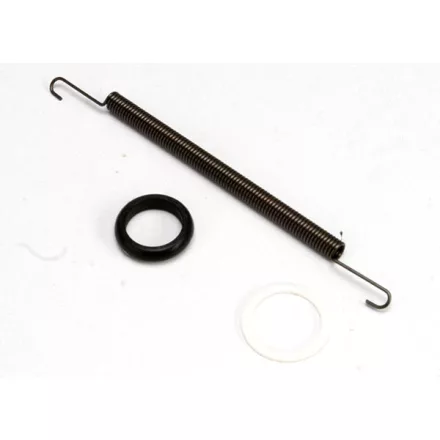 Traxxas Spring, header (for Revo® big block header)/o-ring (1) & gasket (1) (for exhaust header flange)