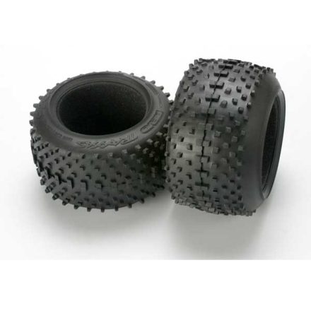 Traxxas Tires, SportTraxx racing 3.8" (soft compound, directional and asymmetrical tread design)/ foam inserts (2)