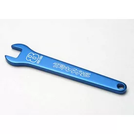 Traxxas Flat wrench, 8mm (blue-anodized aluminum)