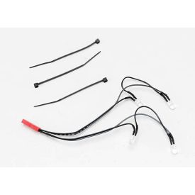 LED lights, front harness (4 clear lights)