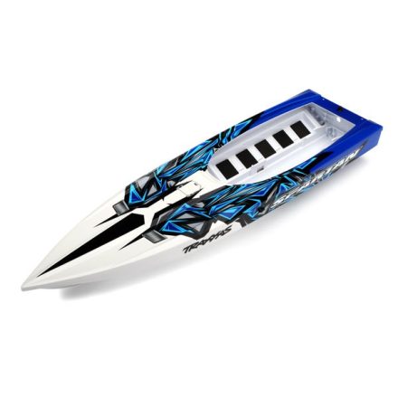 Traxxas Hull, Spartan, blue graphics (fully assembled)