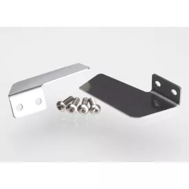 Traxxas Turn fins, left & right/ 4x12mm BCS (stainless) (4)