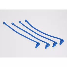 Traxxas BODY CLIP RETAINER, BLUE (4)