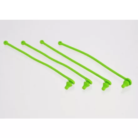Traxxas BODY CLIP RETAINER, GREEN (4)