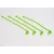 Traxxas BODY CLIP RETAINER, GREEN (4)