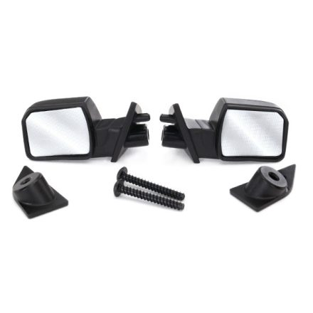 Traxxas  Mirrors, side (left & right)/ mounts (left & right)/ 2.6x8mm BCS (2)