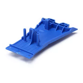Traxxas  LOWER CHASSIS, LOW CG (BLUE)