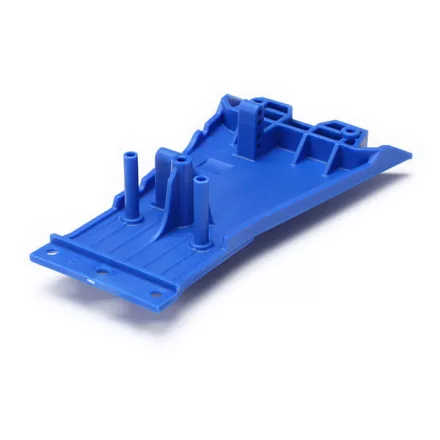 Traxxas  LOWER CHASSIS, LOW CG (BLUE)