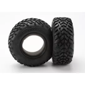   Traxxas Tires, ultra-soft, S1 compound for off-road racing, SCT dual profile 4.3x1.7- 2.2/3.0" (2)/ foam inserts (2)