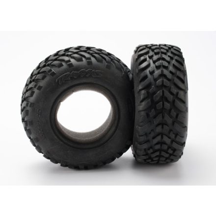 Traxxas Tires, ultra-soft, S1 compound for off-road racing, SCT dual profile 4.3x1.7- 2.2/3.0" (2)/ foam inserts (2)