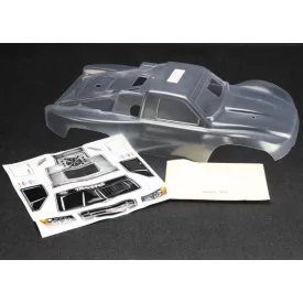   Traxxas Body, Slayer Pro 4X4 (clear, requires painting)/window masks/decal sheets
