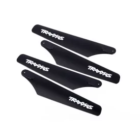 Traxxas  Rotor blade set, upper & lower (black) (4)