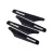 Traxxas  Rotor blade set, upper & lower (black) (4)