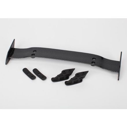Traxxas  Wing (exocarbon)/ wing mounts (2)/ washers (2)