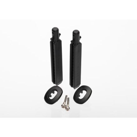 Traxxas Body mount posts (2)/ body post pivot (2)/ screw pins, 2.5x18mm (2)