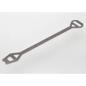   Traxxas Chassis brace, 6061-T6 aluminum (dark titanium anodized)