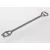 Traxxas Chassis brace, 6061-T6 aluminum (dark titanium anodized)