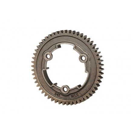Spur gear, 54-tooth, steel 1.0 metric pitch X-Maxx