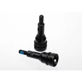   Traxxas Stub axle, front, 6mm (steel-splined constant-velocity driveshaft) (2)