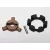 Traxxas Cush drive key/ pin/ elastomer damper