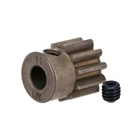   Traxxas Gear, 11-T pinion (1.0 metric pitch) (fits 5mm shaft)/ set screw (compatible with steel spur gears)