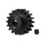Traxxas Gear, 18-T pinion (machined) (1.0 metric pitch) (fits 5mm shaft)/ set screw (for use only with steel spur gears)
