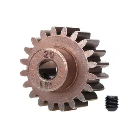   Traxxas Gear, 20-T pinion (1.0 metric pitch) (fits 5mm shaft)/ set screw (compatible with steel spur gears)