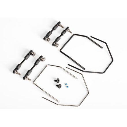Traxxas Sway bar kit, XO-1® (front and rear) (includes front and rear sway bars and adjustable linkages)