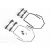 Traxxas Sway bar kit, XO-1® (front and rear) (includes front and rear sway bars and adjustable linkages)