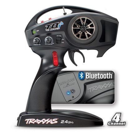 Traxxas TQi 2.4GHz (4-Channel) Intelligent Radio System Compatible with Traxxas Stability Management Receiver