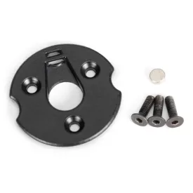   Traxxas Telemetry trigger magnet holders, spur gear/ magnet, 5x2mm (1)/ 3x8mm CCS (3)/ 3x10mm CCS (3)