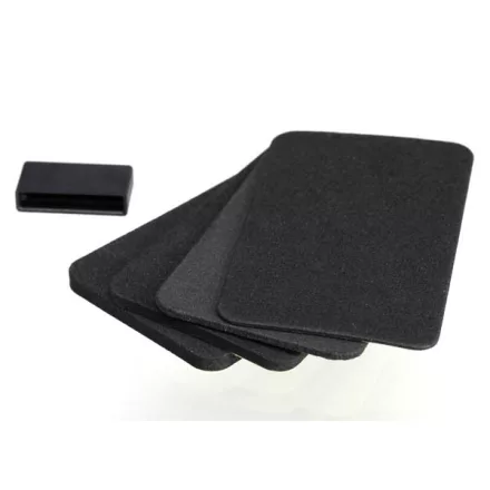 Traxxas Spacers (4)/ grip pads (3)/connector dust cover (1) (for TQi docking base)